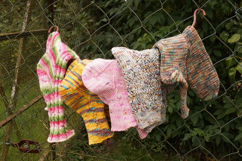 Laines et fils à tricoter pour chaussettes